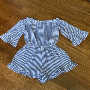 Striped Romper